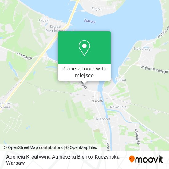 Mapa Agencja Kreatywna Agnieszka Bieńko-Kuczyńska