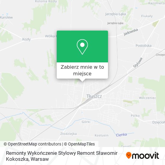 Mapa Remonty Wykończenie Stylowy Remont Sławomir Kokoszka