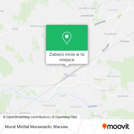 Mapa Murat Michał Murawiecki