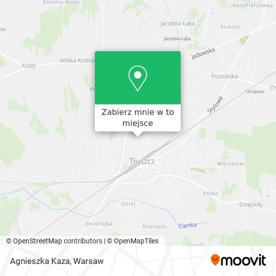 Mapa Agnieszka Kaza