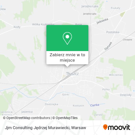 Mapa Jjm Consulting Jędrzej Murawiecki