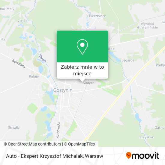 Mapa Auto - Ekspert Krzysztof Michalak