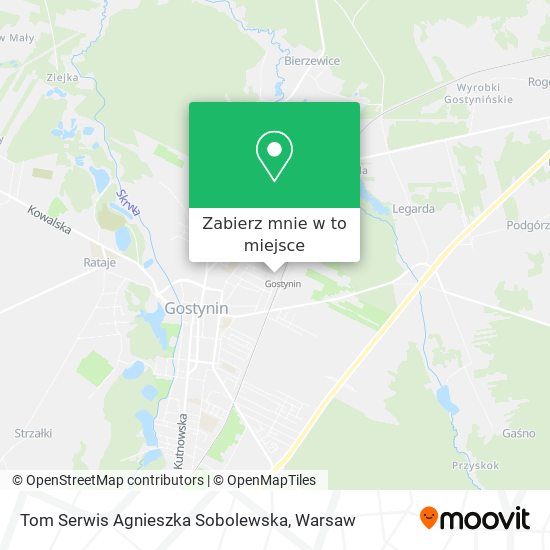 Mapa Tom Serwis Agnieszka Sobolewska