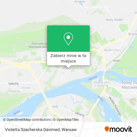 Mapa Violetta Szacherska Davimed