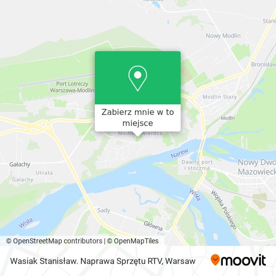 Mapa Wasiak Stanisław. Naprawa Sprzętu RTV