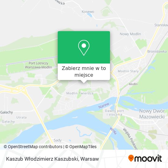 Mapa Kaszub Włodzimierz Kaszubski