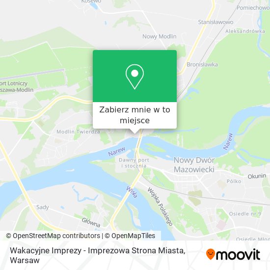 Mapa Wakacyjne Imprezy - Imprezowa Strona Miasta