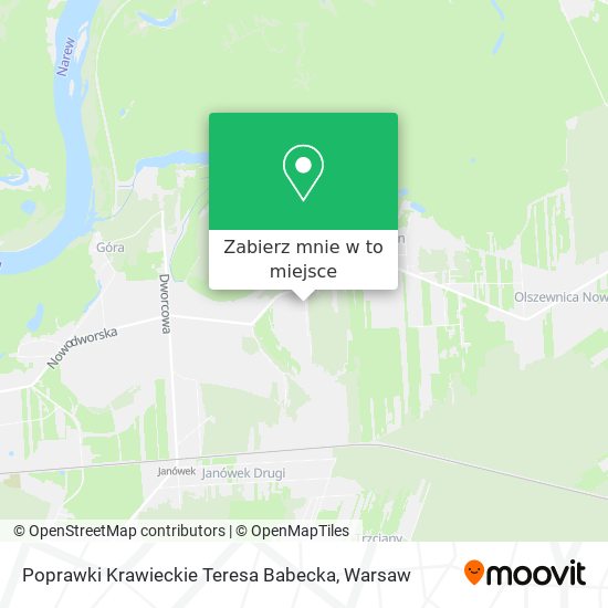 Mapa Poprawki Krawieckie Teresa Babecka