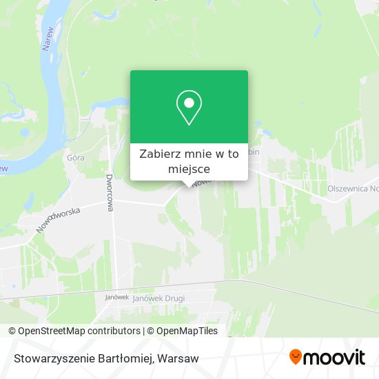 Mapa Stowarzyszenie Bartłomiej