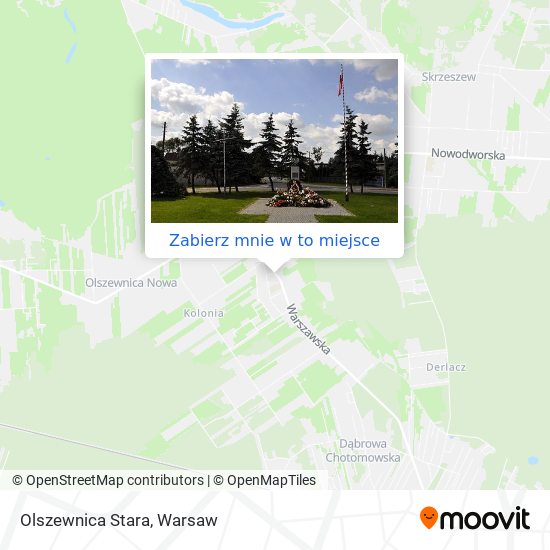 Mapa Olszewnica Stara