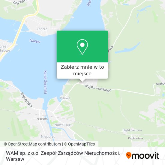 Mapa WAM sp. z o.o. Zespół Zarządców Nieruchomości