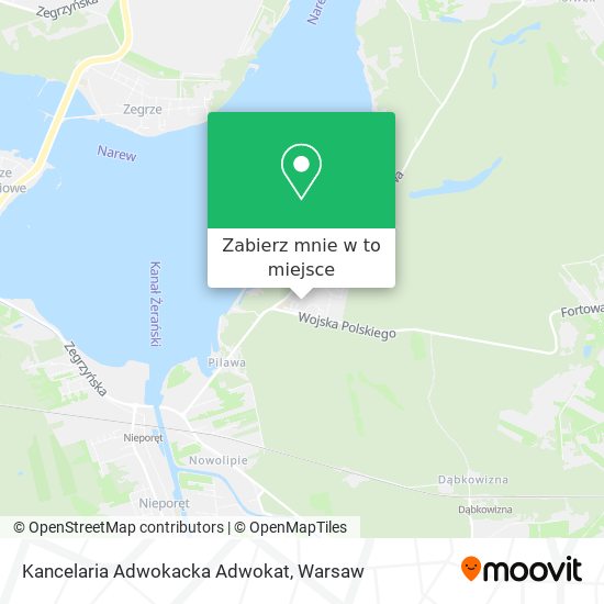 Mapa Kancelaria Adwokacka Adwokat