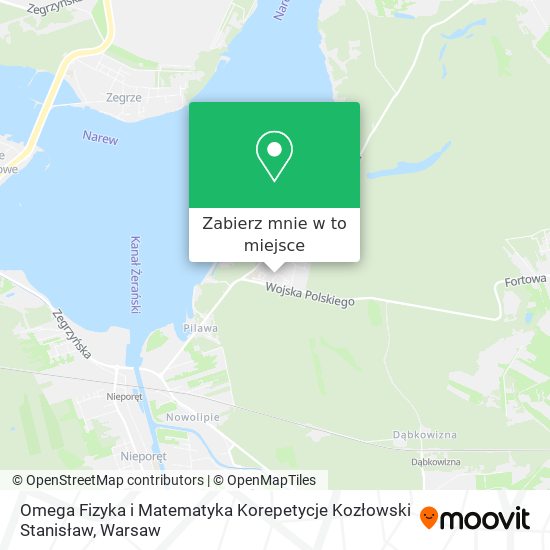 Mapa Omega Fizyka i Matematyka Korepetycje Kozłowski Stanisław