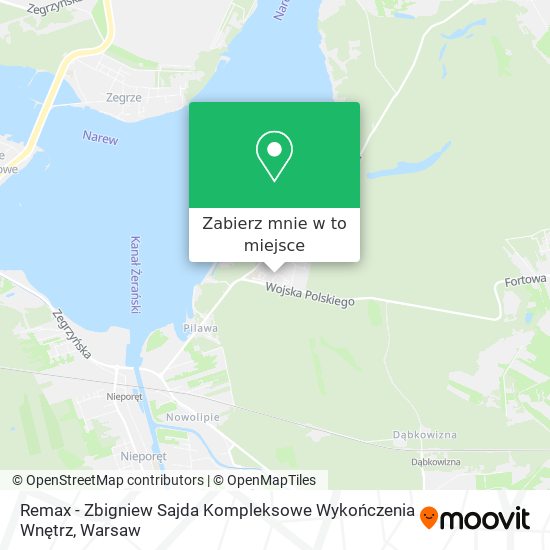 Mapa Remax - Zbigniew Sajda Kompleksowe Wykończenia Wnętrz