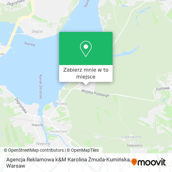 Mapa Agencja Reklamowa k&M Karolina Żmuda-Kumińska