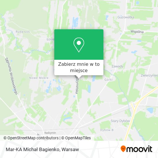 Mapa Mar-KA Michał Bagienko