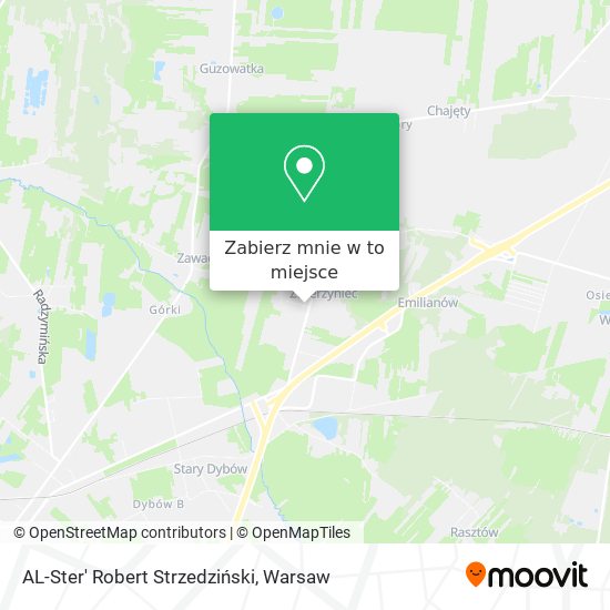 Mapa AL-Ster' Robert Strzedziński