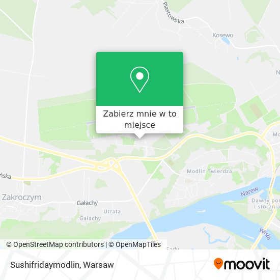 Mapa Sushifridaymodlin