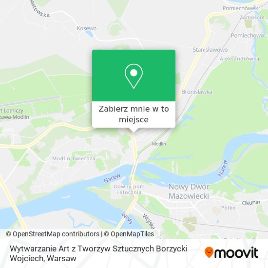 Mapa Wytwarzanie Art z Tworzyw Sztucznych Borzycki Wojciech