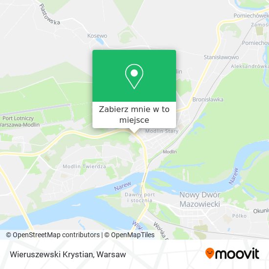 Mapa Wieruszewski Krystian