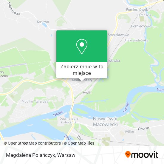 Mapa Magdalena Polańczyk