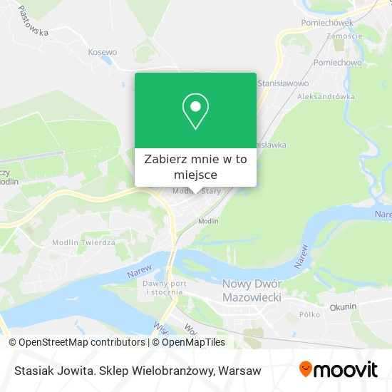 Mapa Stasiak Jowita. Sklep Wielobranżowy