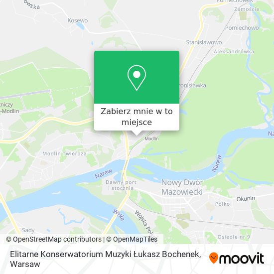 Mapa Elitarne Konserwatorium Muzyki Łukasz Bochenek