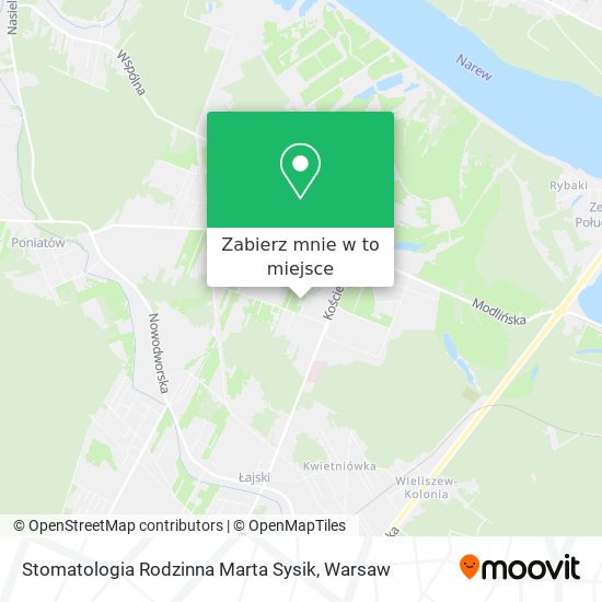 Mapa Stomatologia Rodzinna Marta Sysik