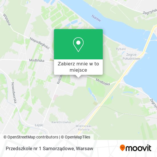 Mapa Przedszkole nr 1 Samorządowe