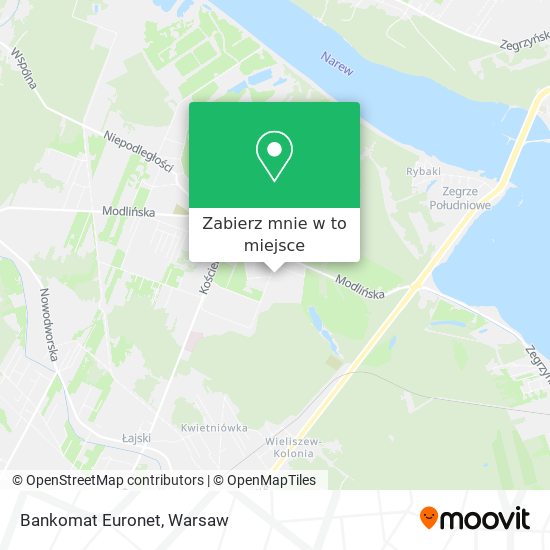 Mapa Bankomat Euronet