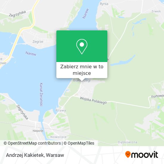 Mapa Andrzej Kakietek