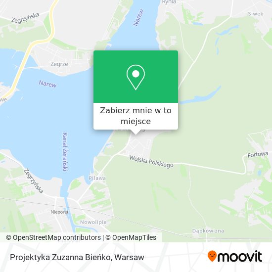 Mapa Projektyka Zuzanna Bieńko