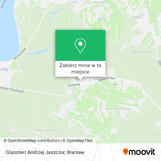 Mapa Glazoterr Andrzej Jaszczur