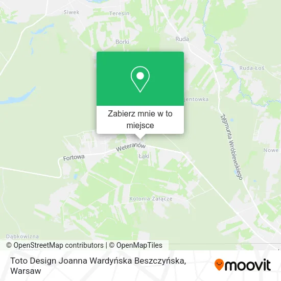 Mapa Toto Design Joanna Wardyńska Beszczyńska