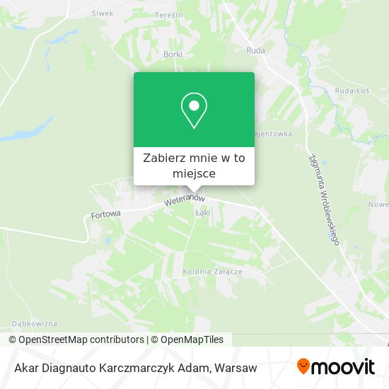 Mapa Akar Diagnauto Karczmarczyk Adam