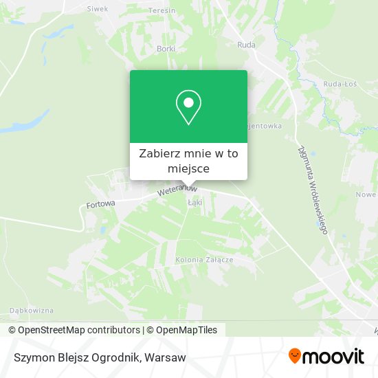 Mapa Szymon Blejsz Ogrodnik