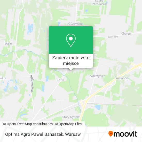 Mapa Optima Agro Paweł Banaszek