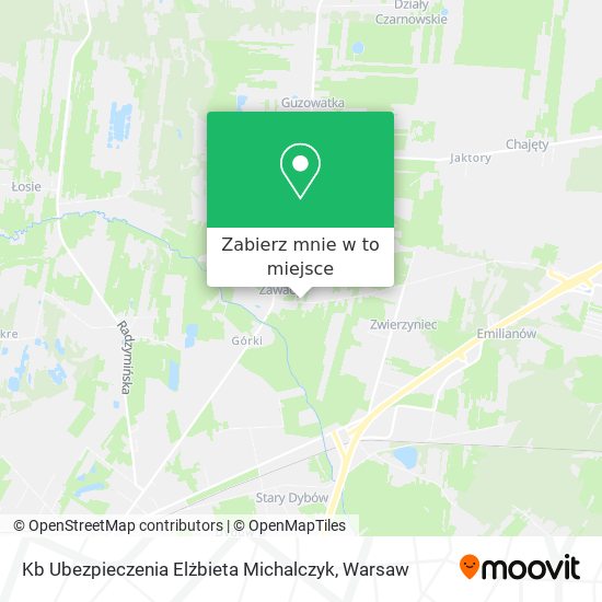 Mapa Kb Ubezpieczenia Elżbieta Michalczyk