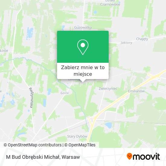 Mapa M Bud Obrębski Michał