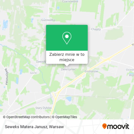 Mapa Seweks Matera Janusz