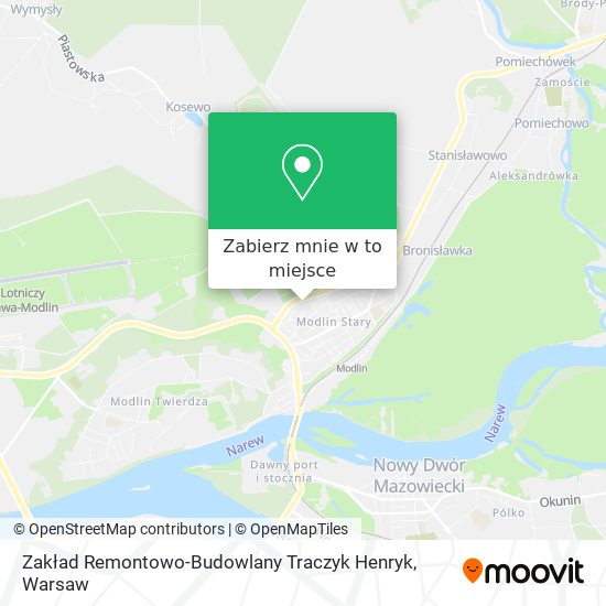 Mapa Zakład Remontowo-Budowlany Traczyk Henryk