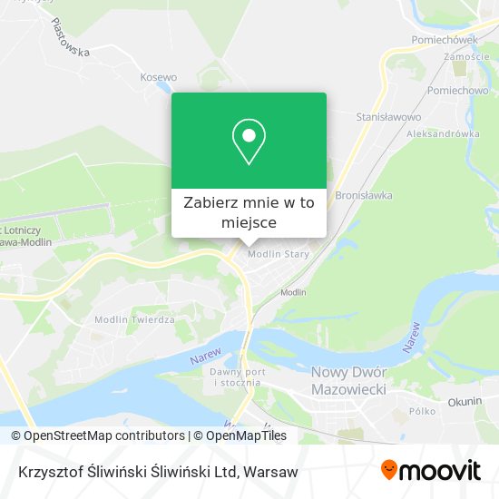 Mapa Krzysztof Śliwiński Śliwiński Ltd