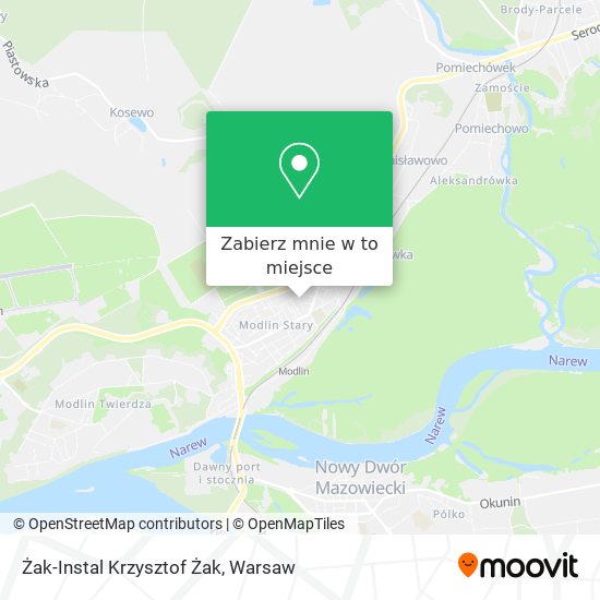 Mapa Żak-Instal Krzysztof Żak