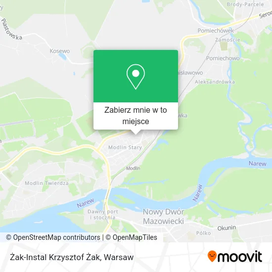 Mapa Żak-Instal Krzysztof Żak