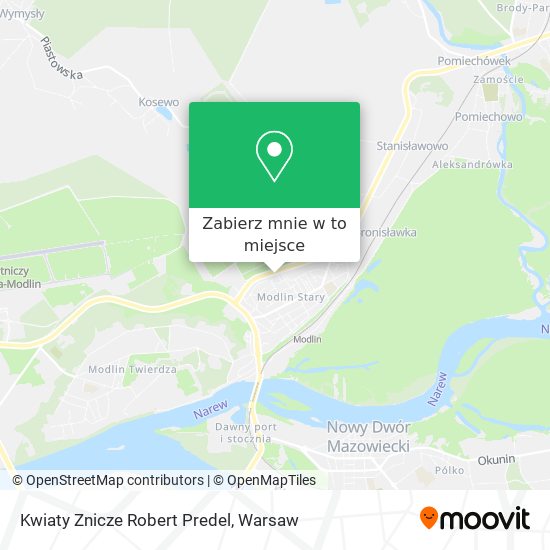 Mapa Kwiaty Znicze Robert Predel