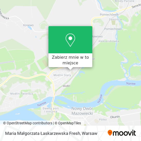 Mapa Maria Małgorzata Łaskarzewska Fresh