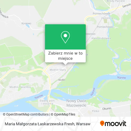 Mapa Maria Małgorzata Łaskarzewska Fresh