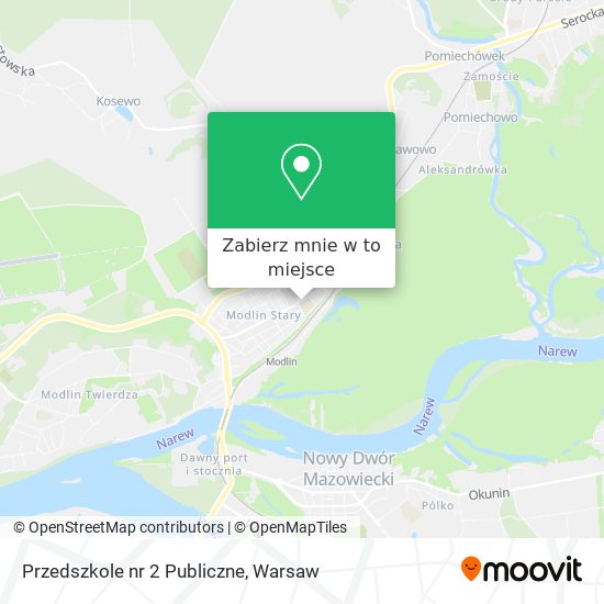 Mapa Przedszkole nr 2 Publiczne