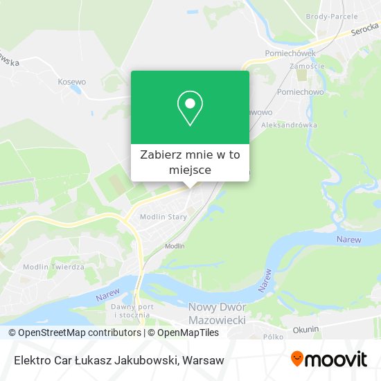 Mapa Elektro Car Łukasz Jakubowski