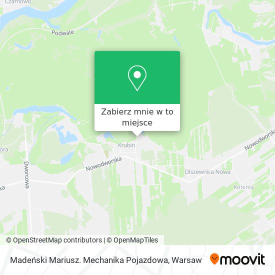 Mapa Madeński Mariusz. Mechanika Pojazdowa